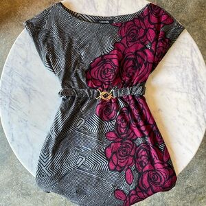 Funky and Fun Forever 21 Belted Dress Size Medium